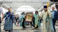 Чудотворную Тихвинскую икону Божией Матери доставили в Москву