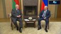 Президент России Владимир Путин встретился с президентом Белоруссии Александром Лукашенко в Ново-Огарёво