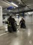 Пожарно-спасательные подразделения Северного округа отработали действия при пожаре в подземном паркинге