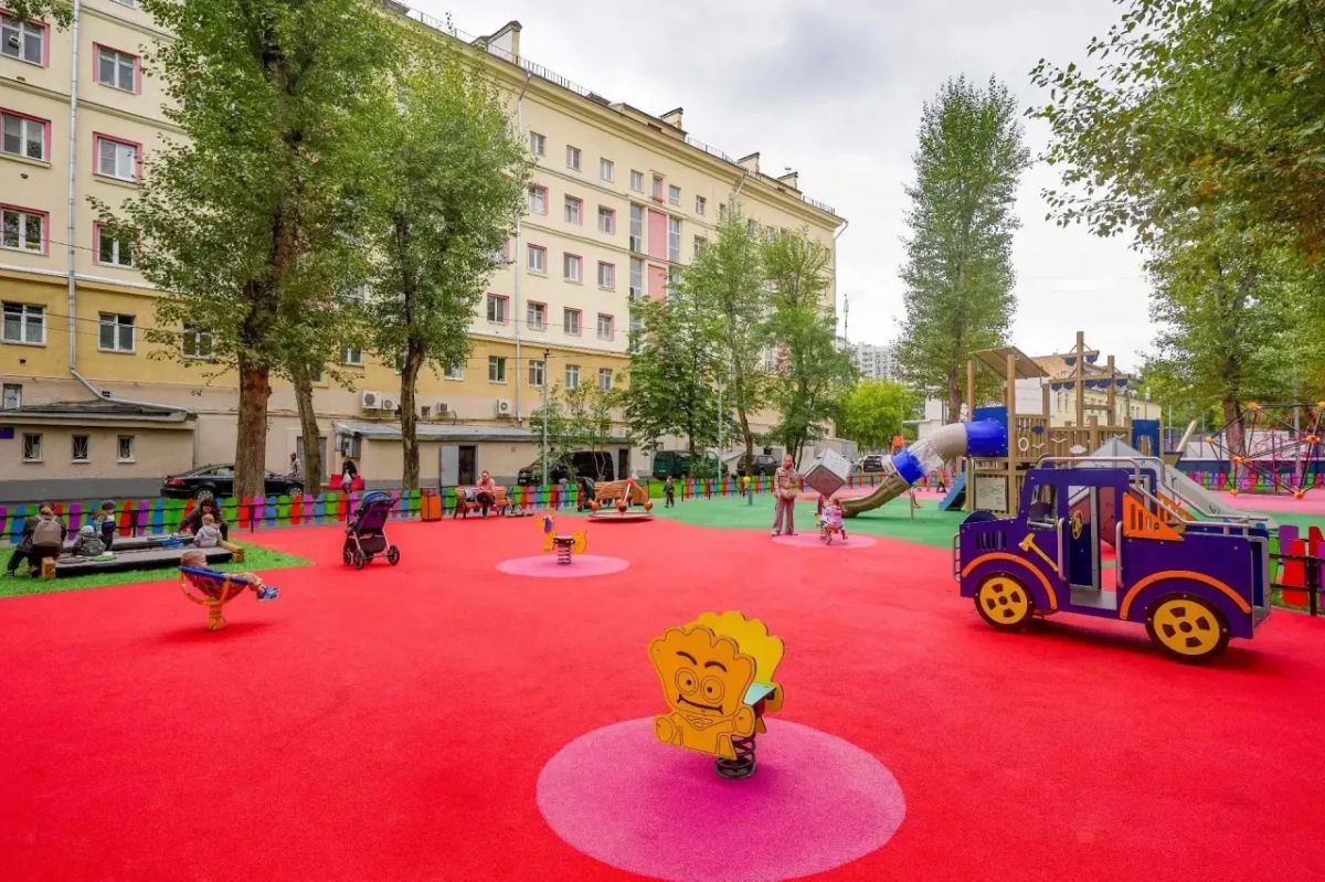 Игровой фрегат, космический городок и уличный спортзал: в Нагатинском Затоне #ЮАО создали многофункциональное общественное пространство Игровой фрегат, космический городок и уличный спортзал: в Нагатинском Затоне #ЮАО создали многофункциональное общественное пространство