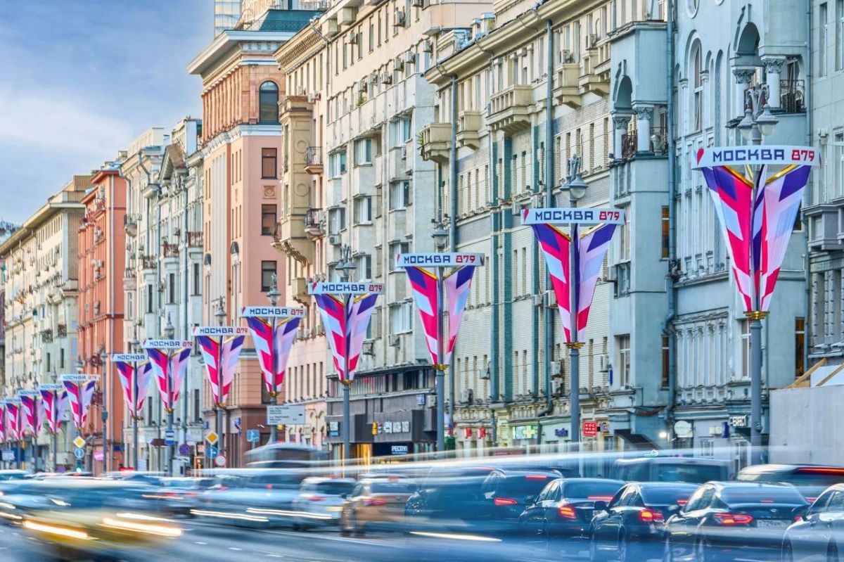 Нарядная Москва готова отмечать свое 879-летие! Нарядная Москва готова отмечать свое 879-летие!