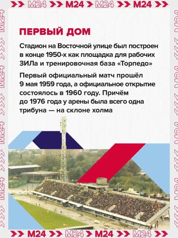Голы, красивые победы и яркие эмоции болельщиков — всё это возвращается на стадион московского «Торпедо» Голы, красивые победы и яркие эмоции болельщиков — всё это возвращается на стадион московского «Торпедо»