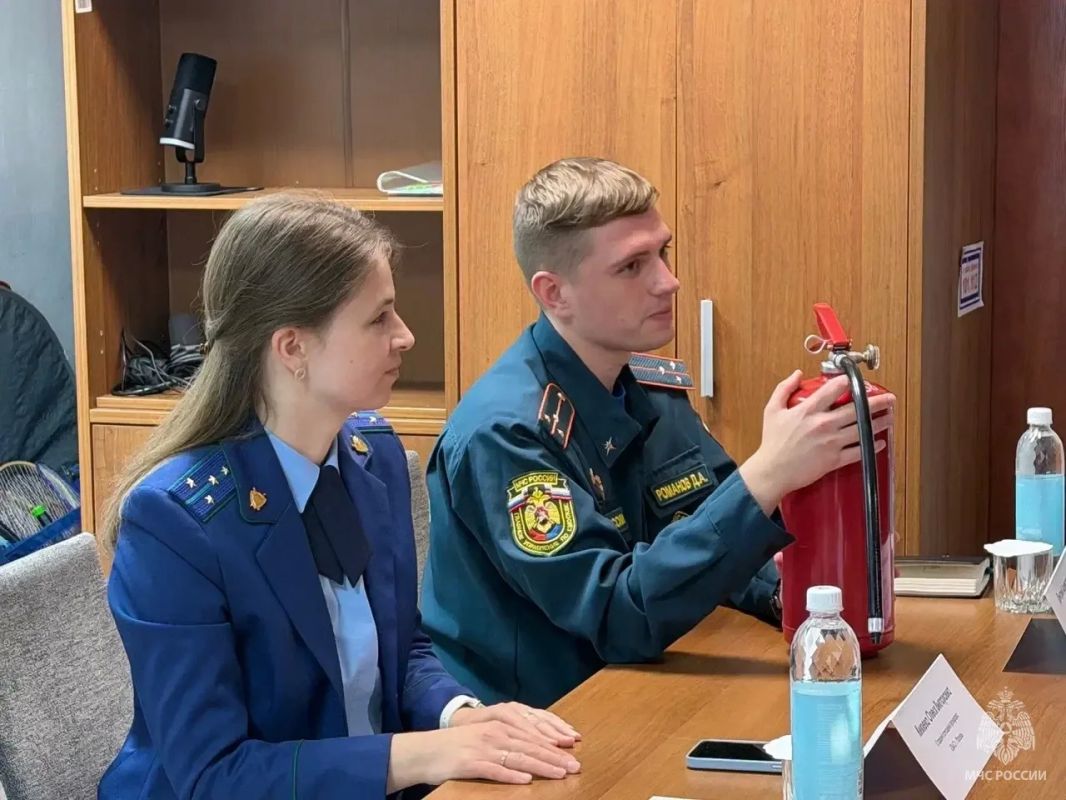 Урок безопасности на Северо-Востоке столицы Урок безопасности на Северо-Востоке столицы