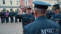 Сотрудникам столичного Главка МЧС России вручили специальные звания