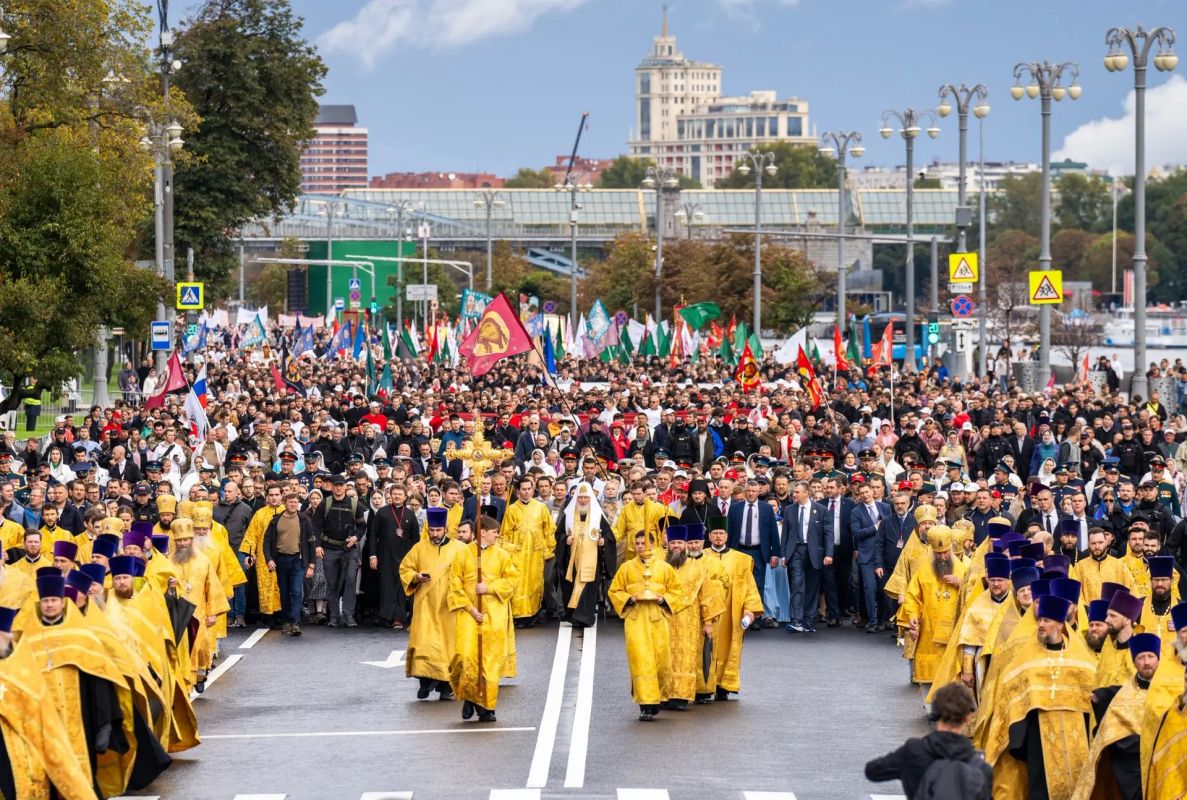 6 сентября в столице прошёл Общемосковский крестный ход