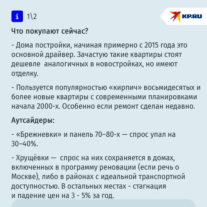 Пусть жилье не новое, но зато готовое: вторичка дорожает быстрее новостроек Пусть жилье не новое, но зато готовое: вторичка дорожает быстрее новостроек