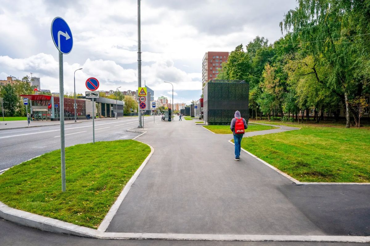 Провели благоустройство двух улиц в #СЗАО Провели благоустройство двух улиц в #СЗАО