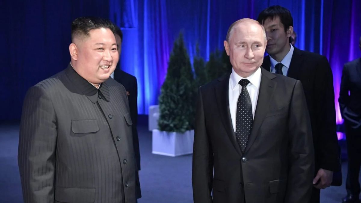 Владимир Путин поздравил Ким Чен Ына с годовщиной образования КНДР