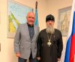 Григорий Карасин: Тепло встретились находящимся в Москве архиепископом Южно-Сахалинским и Курильским Никанором