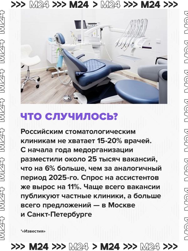 Правила поступления в медвузы стали причиной нехватки стоматологов по всей стране Правила поступления в медвузы стали причиной нехватки стоматологов по всей стране