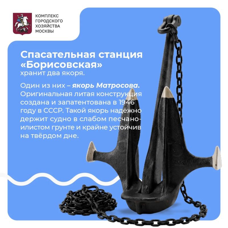 Якорь-кошка и находка с парохода «Гражданка»: какие якоря хранятся на спасательных станциях Москвы Якорь-кошка и находка с парохода «Гражданка»: какие якоря хранятся на спасательных станциях Москвы