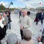 Новый маршрут по центру: под Малым Каменным мостом открыли пешеходный переход