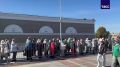 У храма Христа Спасителя выстроилась очередь к мощам святителя Спиридона