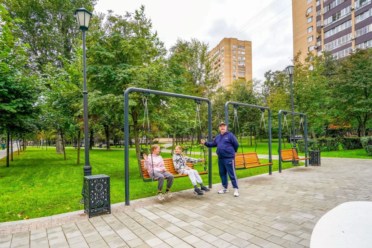 Ново-Екатерининский сквер обновили в #ЦАО