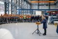 В Новгородской области запустили первое в России серийное роботизированное производство рельсовых плит для ВСМ