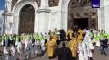 В храме Христа Спасителя состоялись проводы мощей Спиридона Тримифунтского