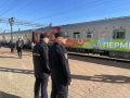 Транспортные полицейские Прибайкалья обеспечили охрану общественного порядка и безопасности граждан в ходе встречи поезда «Путешествие мечты»