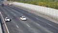 Дептранс публикует видео жёсткого ДТП на 103-м километре МКАД
