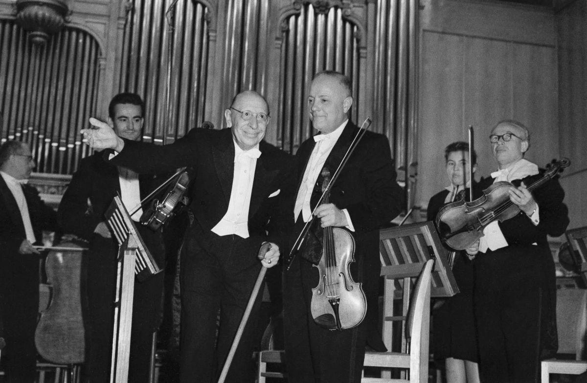 21 сентября 1962 году в СССР начались гастроли Игоря Стравинского!