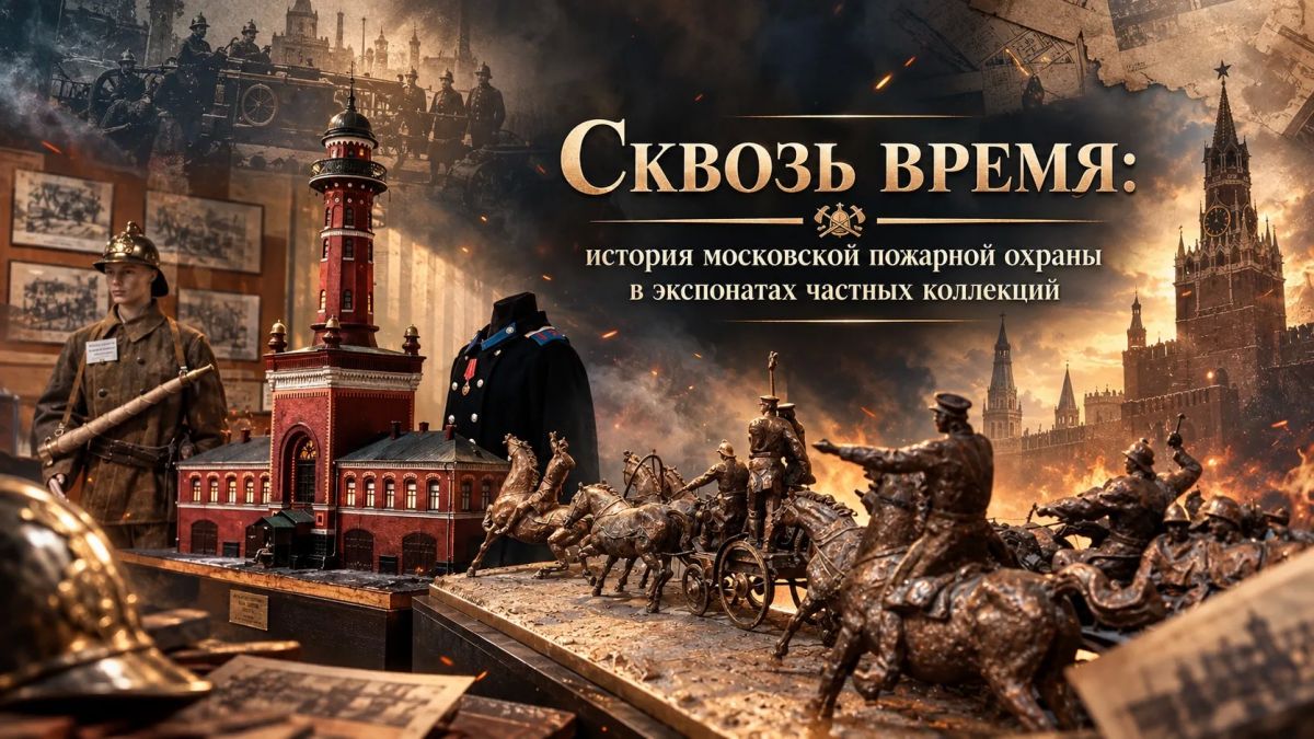 Сквозь время: как коллекционеры сохраняют историю московской пожарной охраны