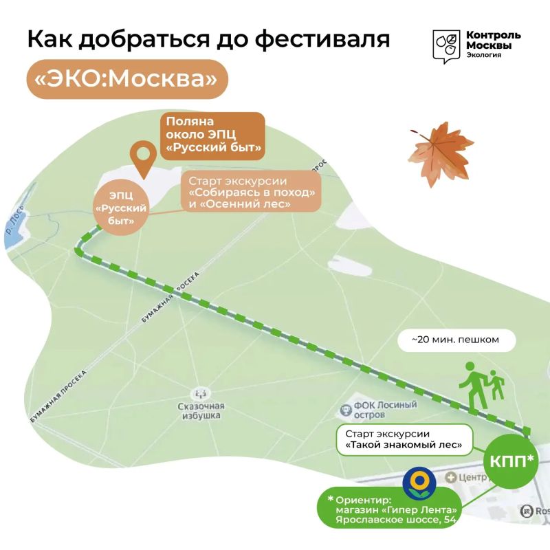 Как найти фестиваль «ЭКО:Москва»?