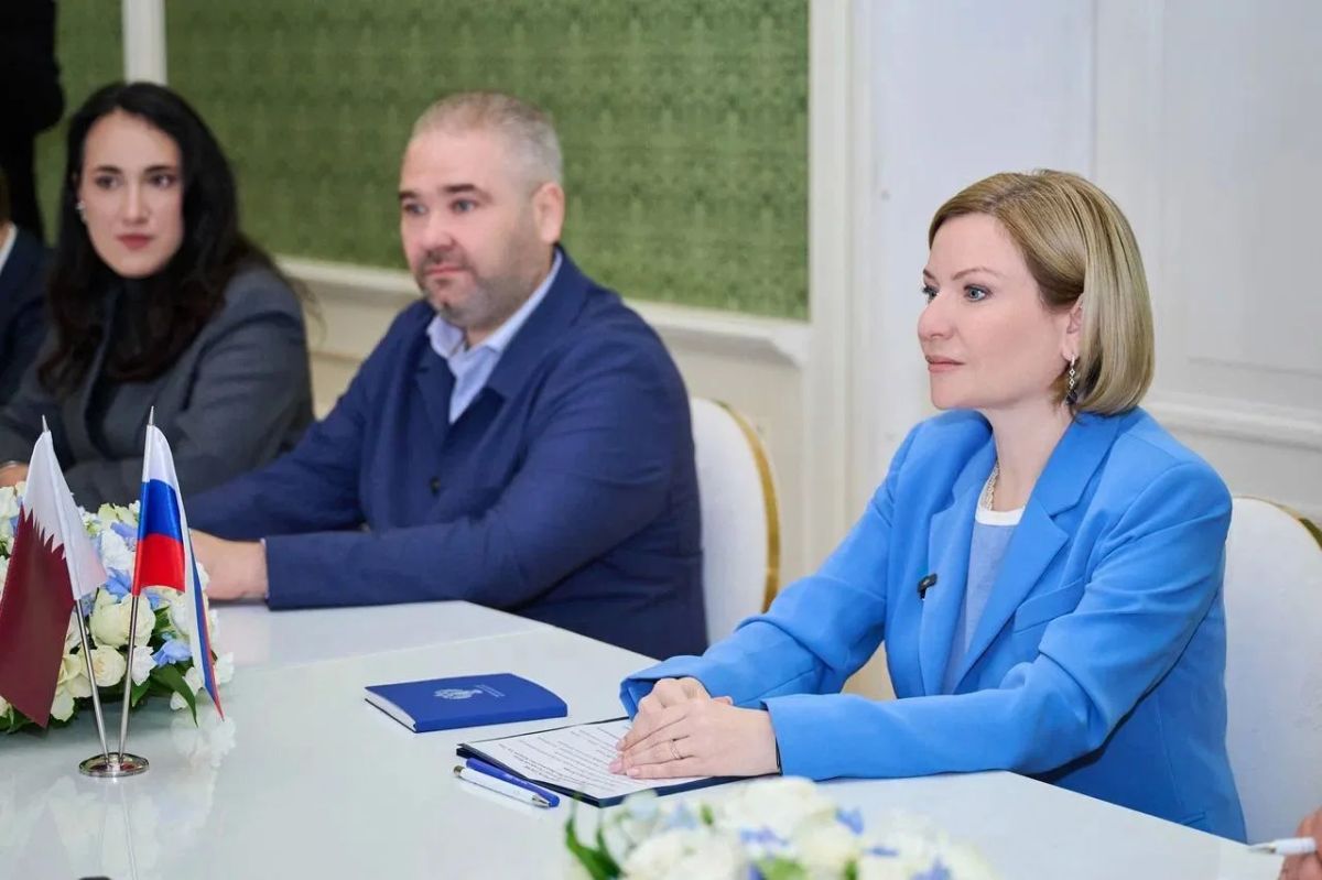 Ольга Любимова: На полях XII Санкт-Петербургского международного форума объединённых культур провела двусторонние встречи с представителями Катара и Палестины Ольга Любимова: На полях XII Санкт-Петербургского международного форума объединённых культур провела двусторонние встречи с представителями Катара и Палестины