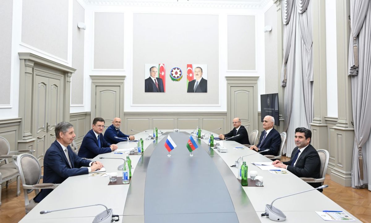 Александр Новак встретился с заместителем премьер-министра Азербайджана Шахином Мустафаевым