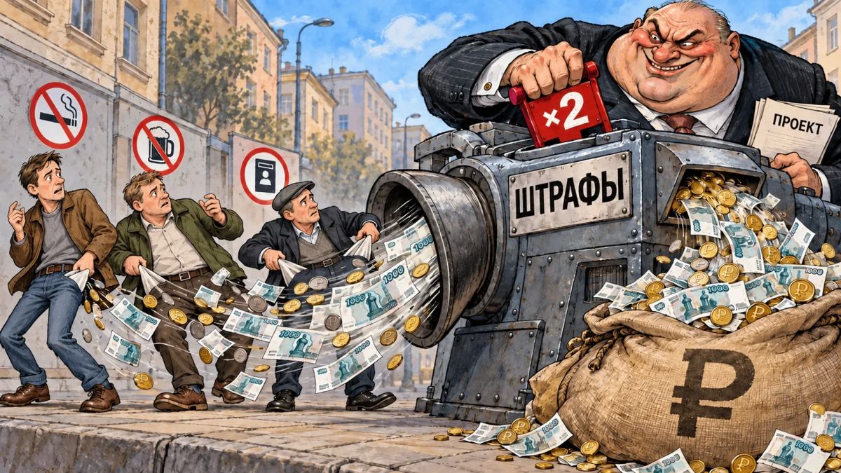 Правительство внесло в Госдуму законопроект об увеличении административных штрафов по 29 статьям КоАП РФ — в том числе за распитие алкоголя в общественных местах, курение в запрещенных зонах и мелкое хулиганство