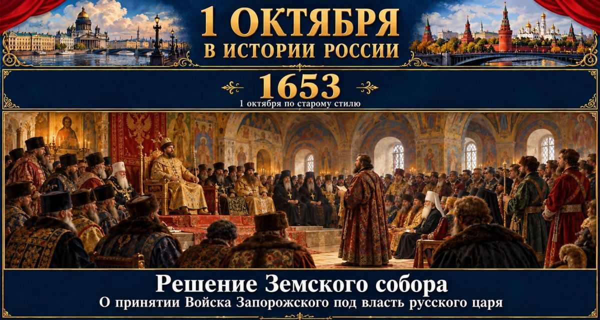 1 октября в истории России 1 октября в истории России