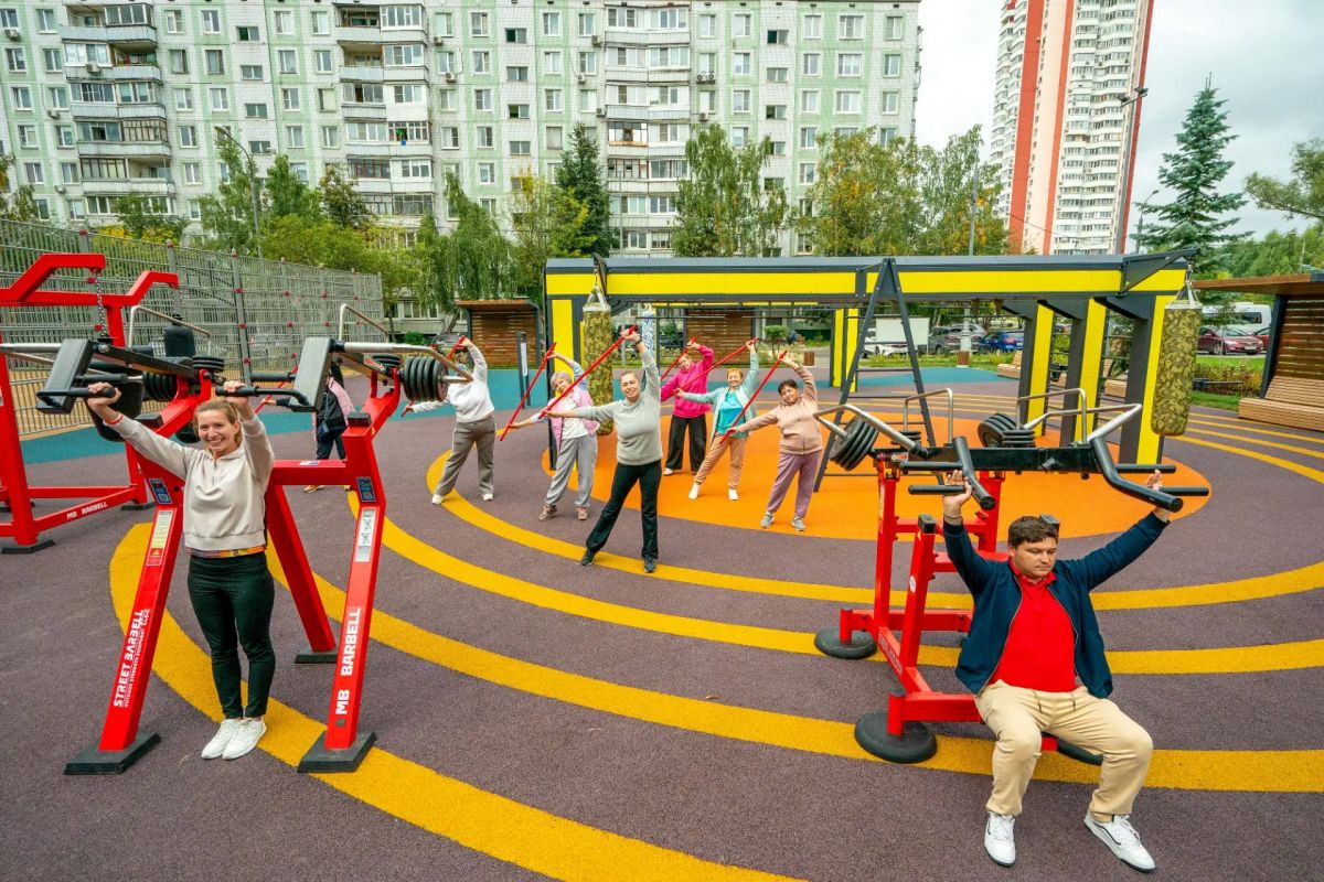 Новый спортивный кластер появился в районе Ясенево в #ЮЗАО