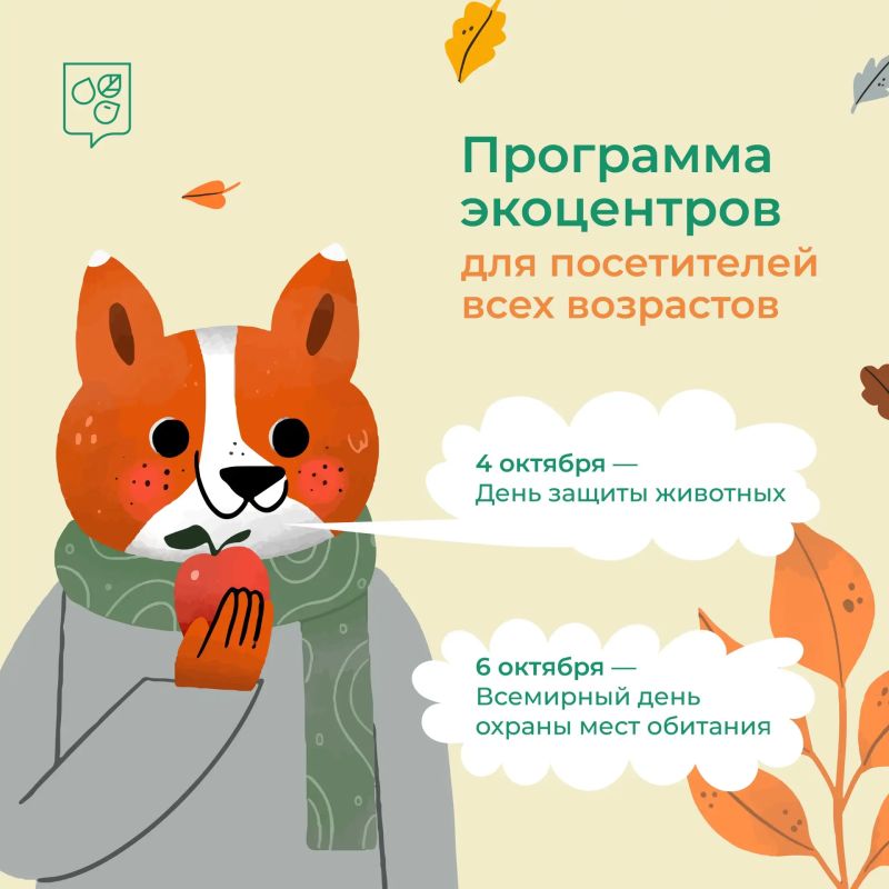 Экопросветители приглашают на новые занятия