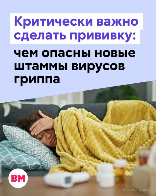 Новые штаммы гриппа уже пришли в Россию, но пугаться раньше времени не стоит