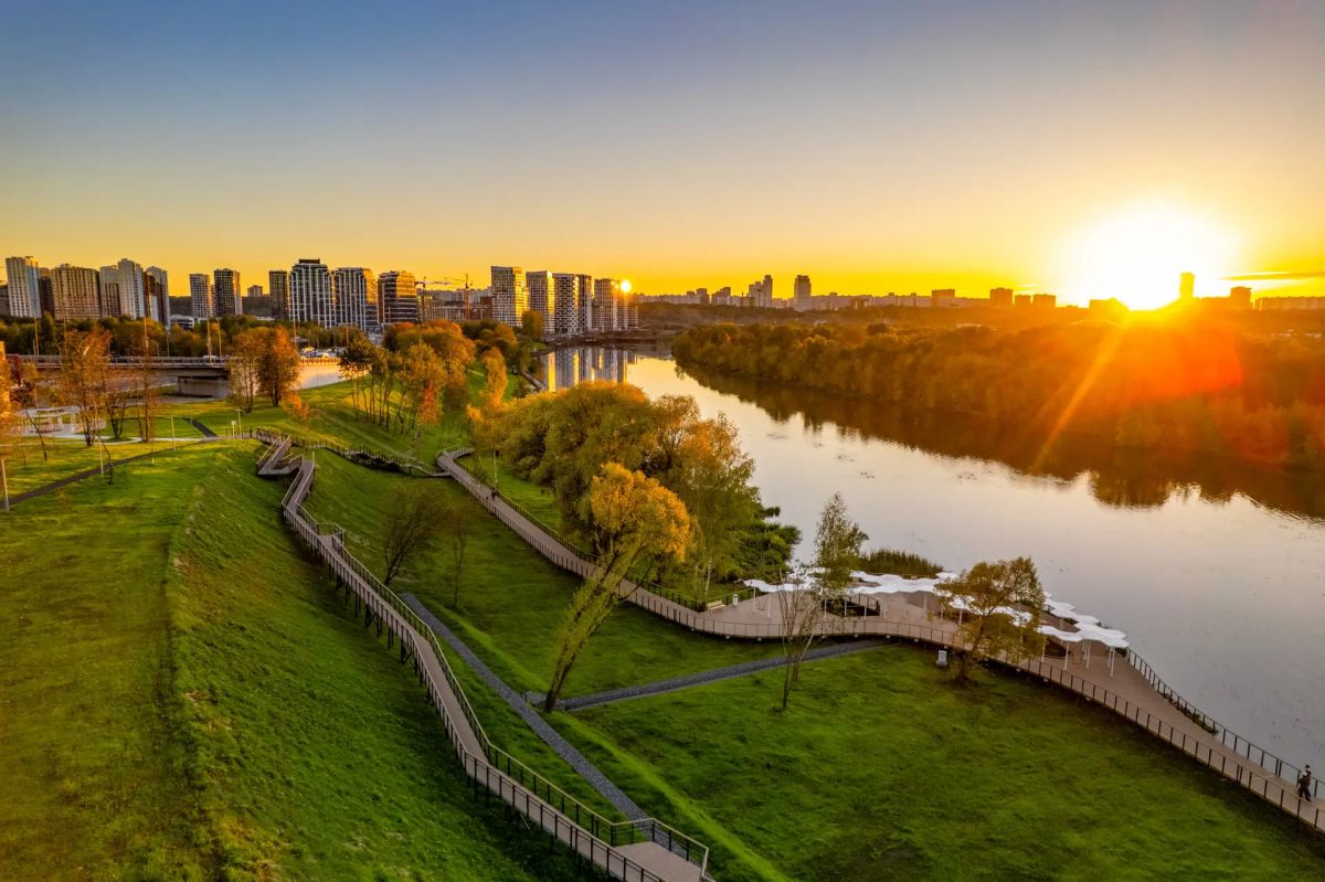 В #СЗАО появился новый прогулочный маршрут у воды В #СЗАО появился новый прогулочный маршрут у воды