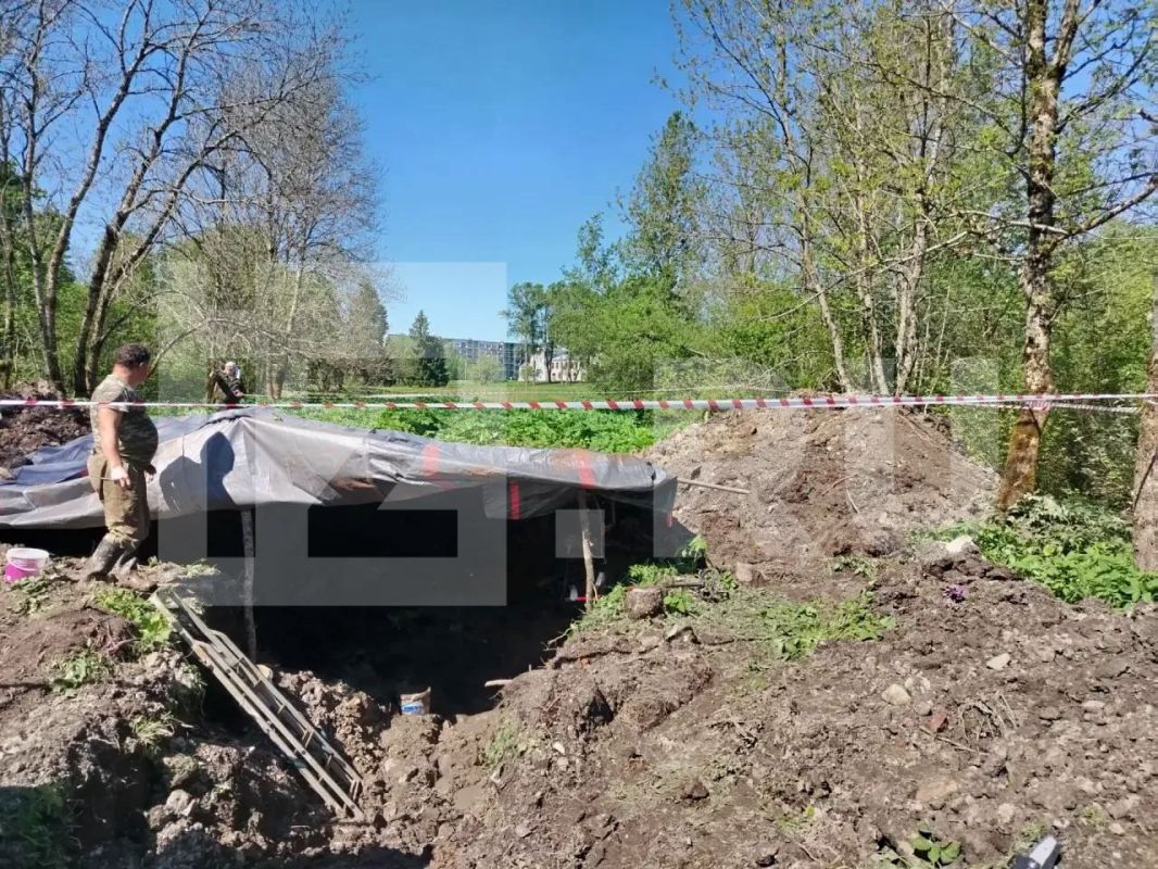 Останки 97 замученных красноармейцев обнаружили на месте концлагеря "Дулаг-102" в Ленинградской области Останки 97 замученных красноармейцев обнаружили на месте концлагеря "Дулаг-102" в Ленинградской области