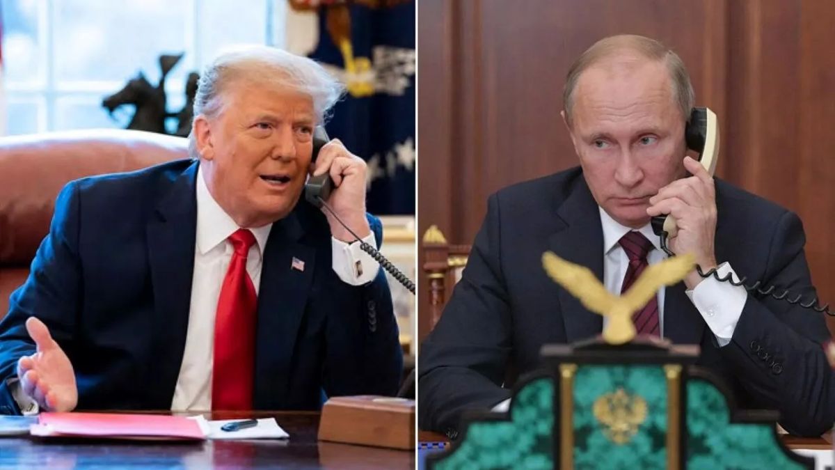 Президент РФ Владимир Путин и президент США Дональд Трамп поговорили по телефону Президент РФ Владимир Путин и президент США Дональд Трамп поговорили по телефону