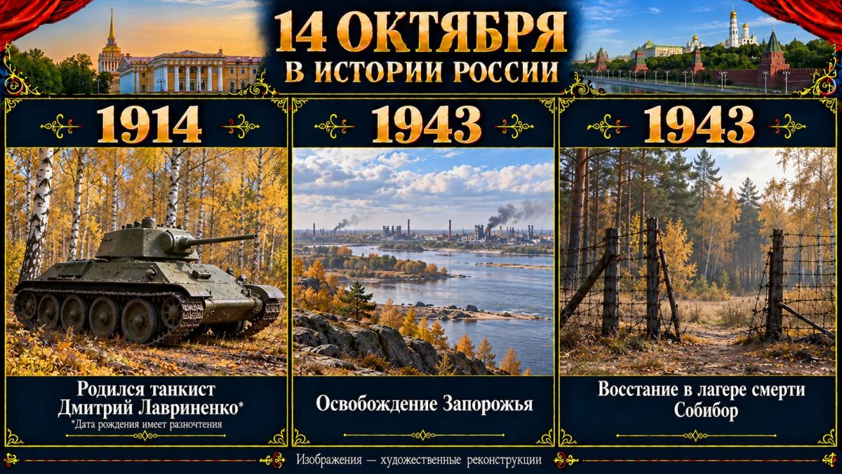 14 октября в истории России 14 октября в истории России
