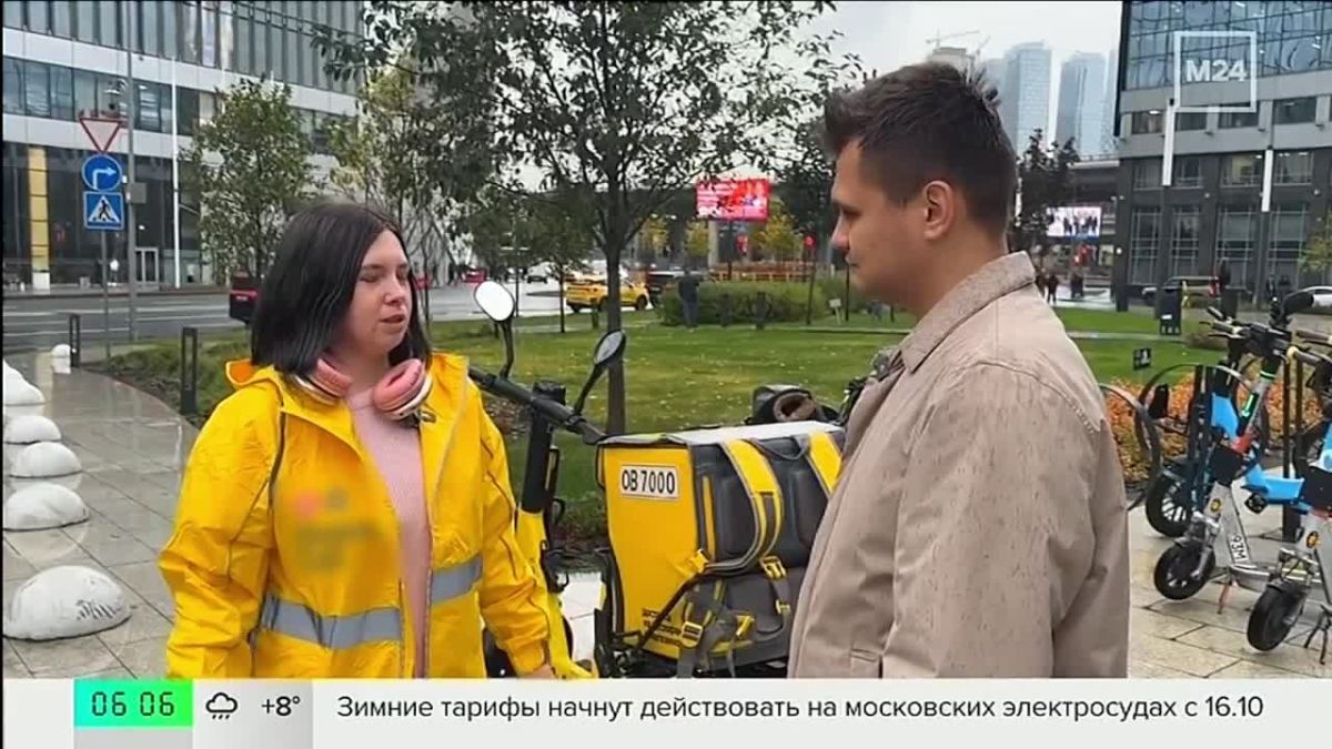 Курьеров в Москве с сегодняшнего дня допускают к заказам только после экзамена по ПДД