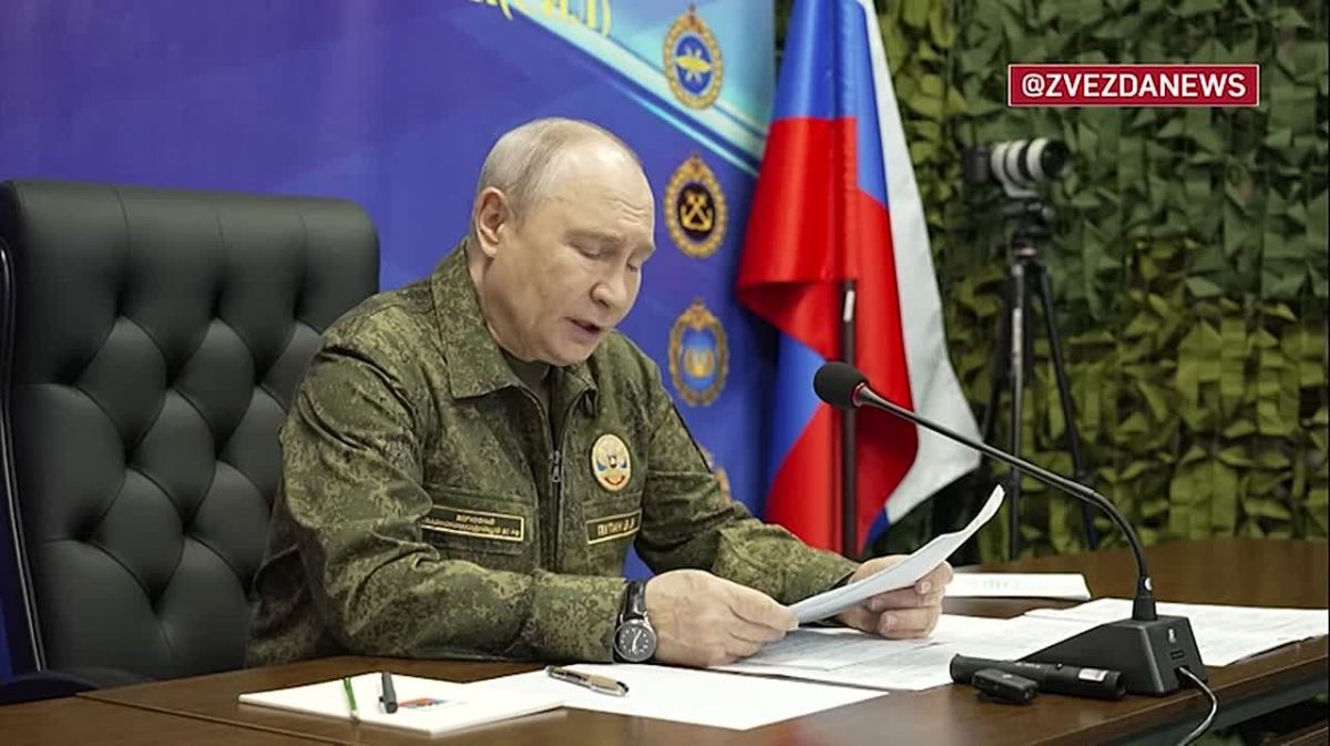 Цель России — обеспечить абсолютную безопасность приграничных территорий, отметил Путин