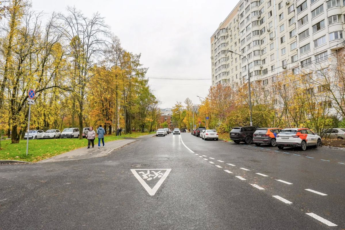 Улицу Маршала Сергеева благоустроили в районе Кунцево #ЗАО Улицу Маршала Сергеева благоустроили в районе Кунцево #ЗАО