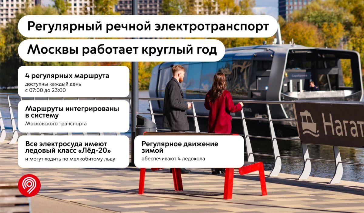 Сергей Собянин: Готовим к зиме речные электросуда и плавучие причалы Сергей Собянин: Готовим к зиме речные электросуда и плавучие причалы