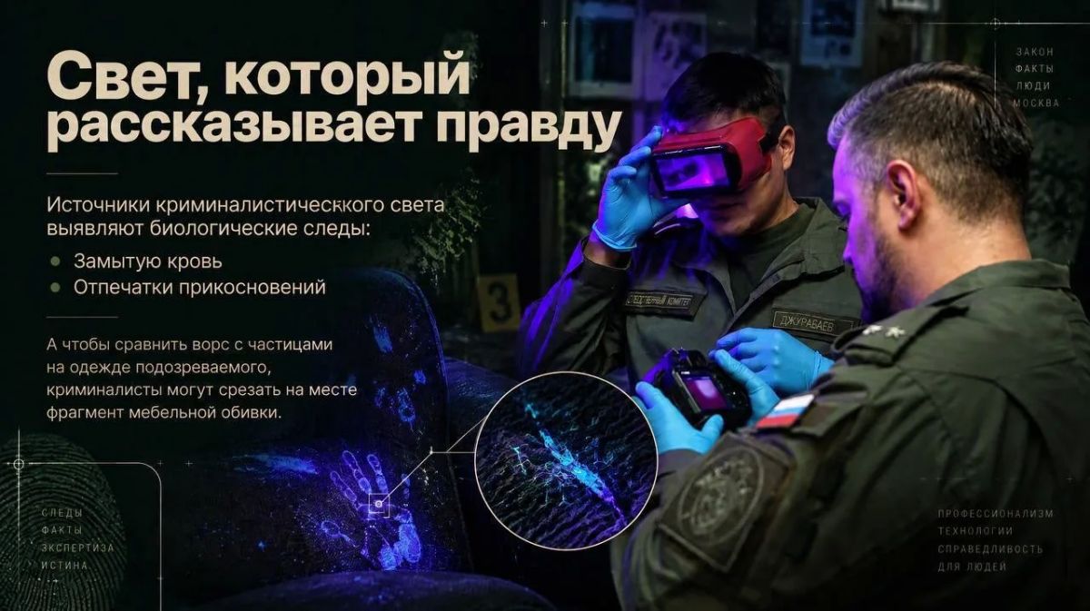 Те, кто видит невидимое: как работают следователи-криминалисты столичного СК Те, кто видит невидимое: как работают следователи-криминалисты столичного СК