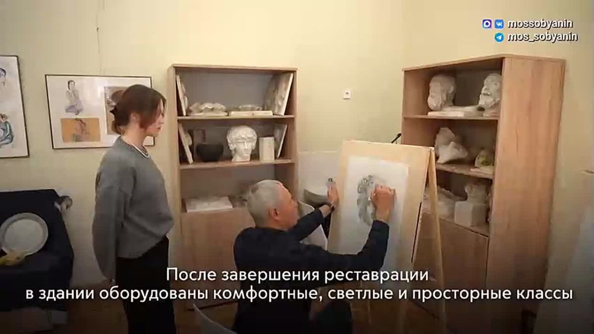 Историческое здание Поливановской гимназии в Хамовниках открыли после реставрации
