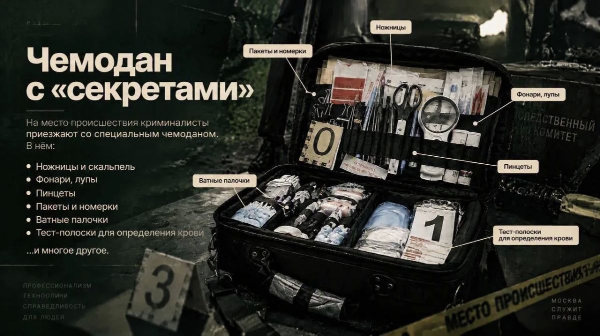 Те, кто видит невидимое: как работают следователи-криминалисты столичного СК Те, кто видит невидимое: как работают следователи-криминалисты столичного СК
