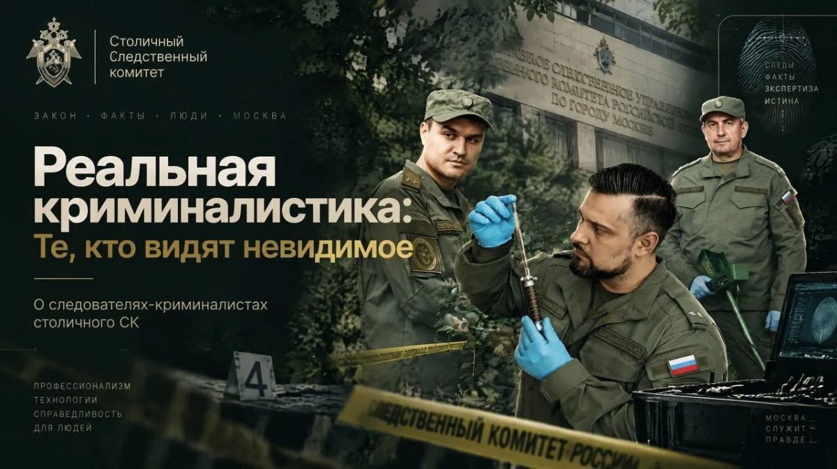 Те, кто видит невидимое: как работают следователи-криминалисты столичного СК