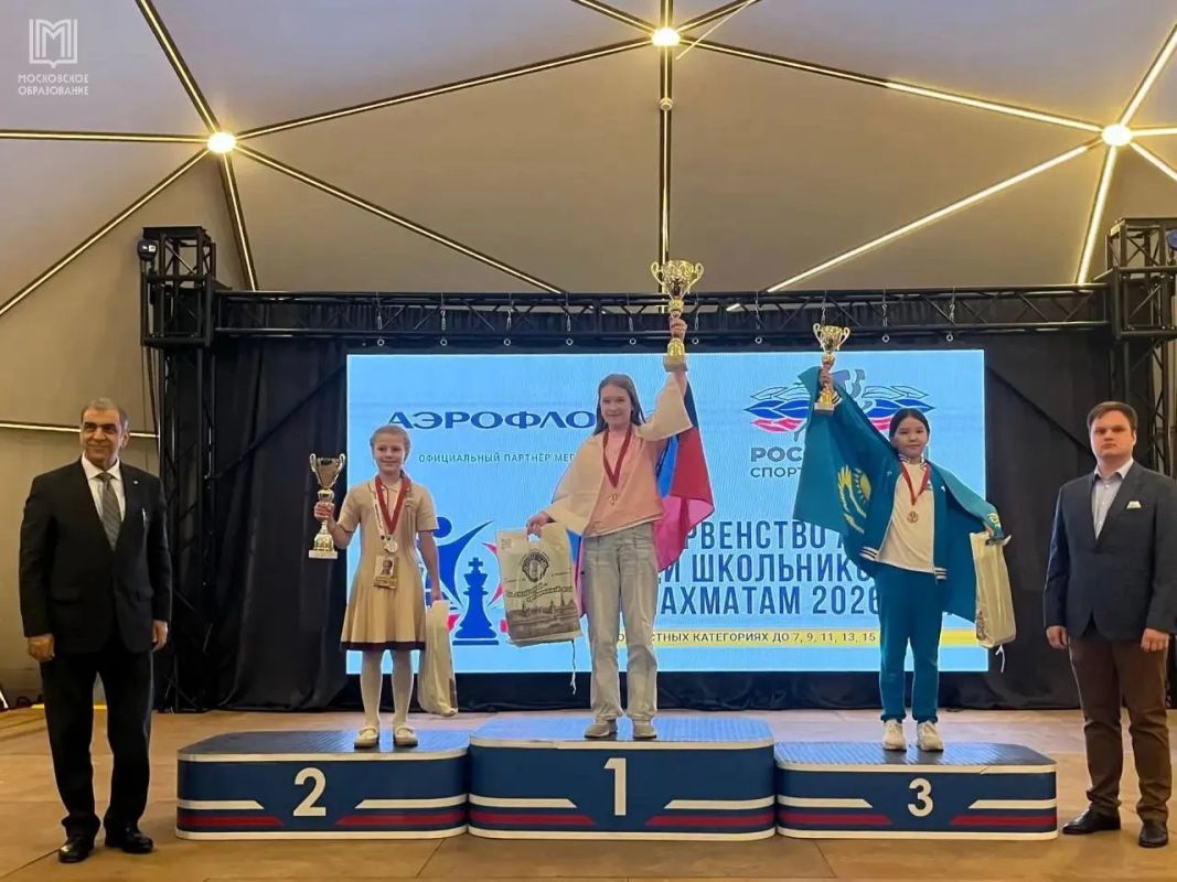 Маленькая шахматистка — большая чемпионка!