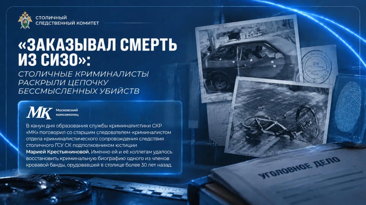 «Заказывал смерть из СИЗО»: столичные криминалисты раскрыли цепочку бессмысленных убийств