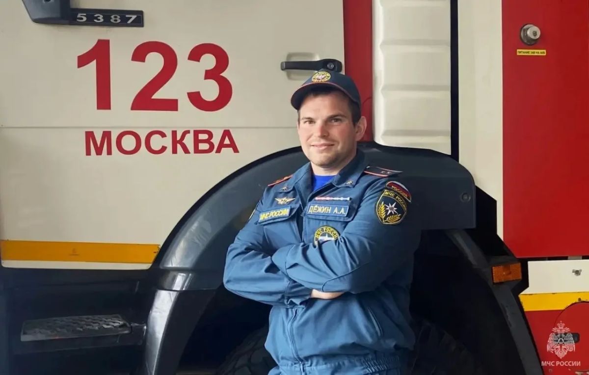 #ЛицаМЧС. Андрей Дёжин – командир отделения 123 ПСЧ ФПС ПСО ФПС Управления по ЮЗАО ГУ МЧС России по г. Москве, мастер спорта международного класса по пауэрлифтингу
