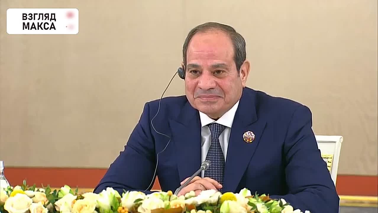 Президент России Владимир Путин провёл в Кремле переговоры с президентом Египта Абдельфаттахом ас-Сиси, прибывшим в Москву для участия в третьем саммите Россия — Африка
