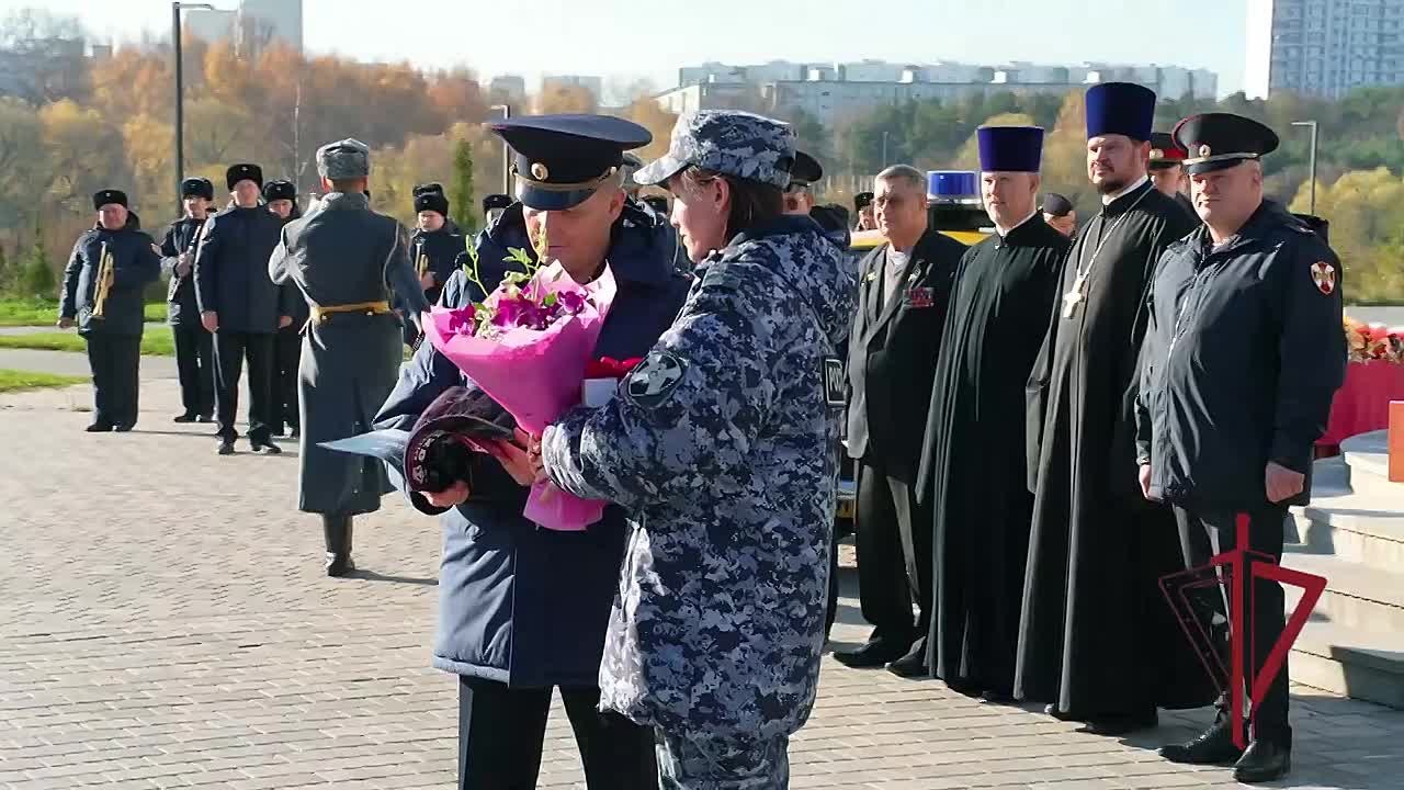 В Москве наградили сотрудников вневедомственной охраны Росгвардии
